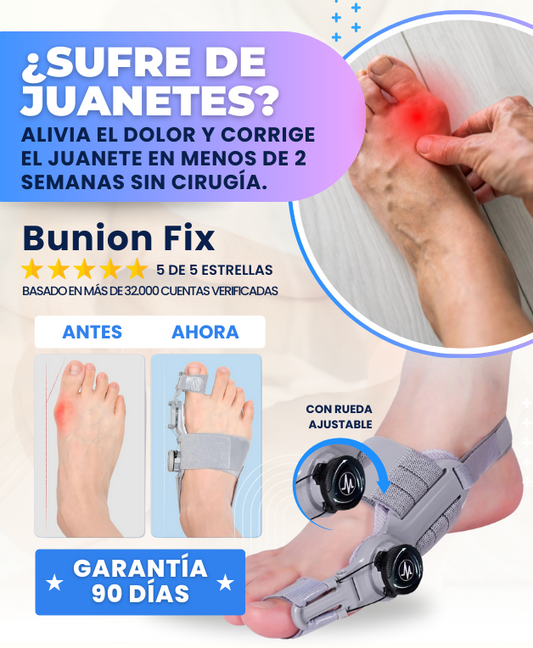 BunionFix-Corrector Juanete Ajustable (TESTEO IMPO)
