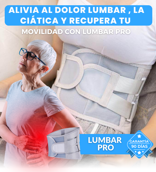 CINTURÓN LUMBAR LUMBAR PRO
